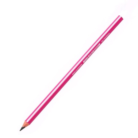 Chernographic pencil (simple) Hb, calligrata, sharpened, plastic, trihedral with a strip, mix-1