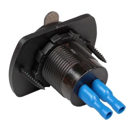 The USB Airline socket, built -in moisture -proof, with two ports and a voltmeter of 5V-5