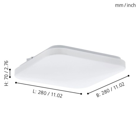 Frania lamp, 1x11.5W LED, 3000K, 1350LM, white color-1