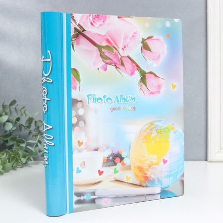 Photo album magnetic 20 sheets "Flower" mix 29x24.5x2.5 cm-3