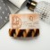 Halfish hair clip "Night colors" 9 cm, mix