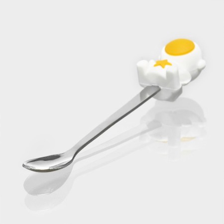 Glass mug with a lid and spoon "Cosmos", 350 ml-2