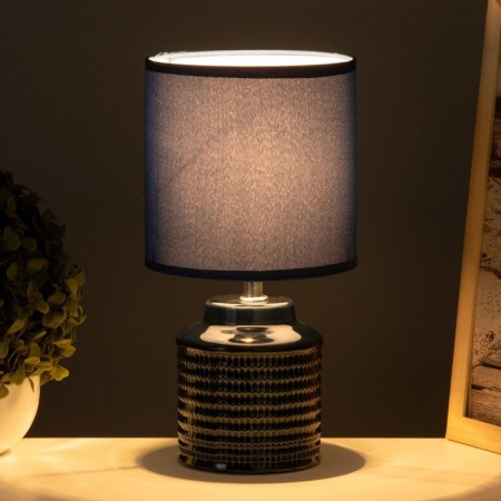Table lamp "Catherine" 1x40W E14 blue 13x13x25cm-1
