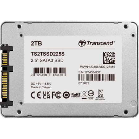 SSD Transcend SATA-III 2TB TS2TSSD225S 2.5 "0.3 DWPD-2