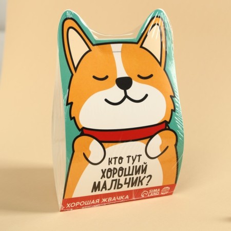 Chewing gum “Who is a good boy here?”, Taste: Tutti-Futti, 50 g.-5