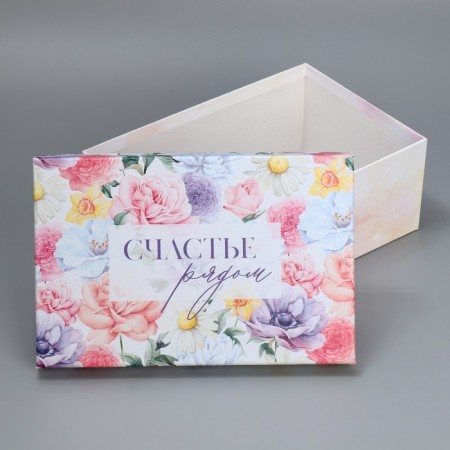 Set of boxes 5 in 1, gift packaging, “Flowers”, 22 x 14 x 8.5 - 32.5 x 20 x 12.5 cm-6