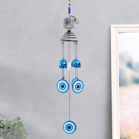 Wind Music Metal "Elephant" from the evil eye 4 bells 46 cm
