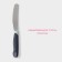 Knife for oil "Straip", blade 7.5 cm, blue color