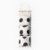 Pocket textile color black/Bel 3 compartments, 57x19 cm