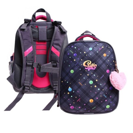 School backpack 38 x 30 x 16 cm, ergonomic back, Stavia Sweet