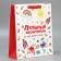 Package Gift Laminated Vertical, packaging, “Favorite Educator”, M 25.5 x 30 x 9 cm