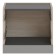 Covereign cabinet "Tivoli", 450 × 446 × 400 mm, sonoma oak / clay gray / graphite