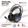 Headphones XTRIKE ME GH-416, game, full-size, backlight, MIC, USB, 2 m, black