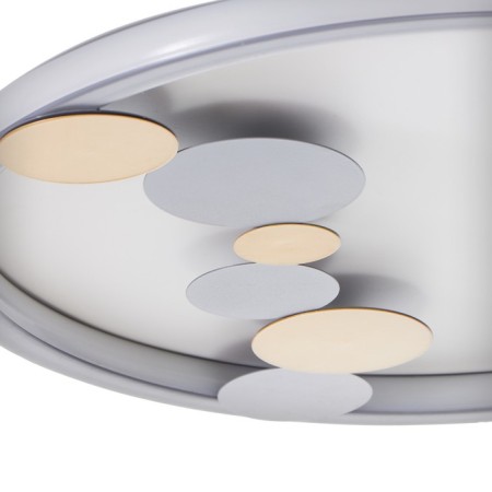 Causteen with PDU 2215/1 LED 122W Dimmer gray-gold 50x50x7 cm Bayerlux-7