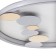 Causteen with PDU 2215/1 LED 122W Dimmer gray-gold 50x50x7 cm Bayerlux