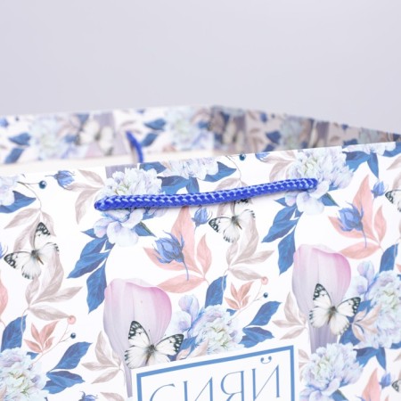 Square gift package, packaging, “shine”, 30 x 30 x 30 cm-3