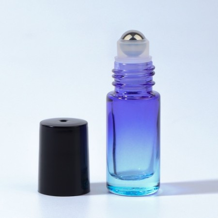Perfume bottle "Uniqueness", with a metal video, 5 ml, color mix-5