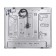Honing surface Homsair Hge643wh, gas, 4 burners, white