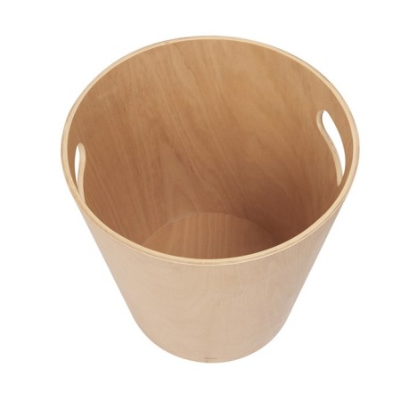 Stool Woodrow, 405 × 405 × 410 mm, color natural wood-5