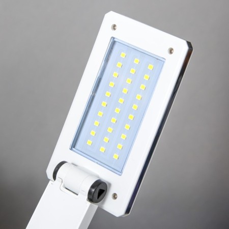 Folding table "Modern" 30XLED from bat./USB white-black. 24x7x12.5 cm Risalux-11