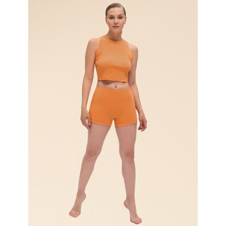 T -shirt female, size 46, orange color-4