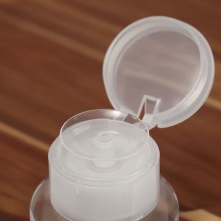 Pump bottle, 200 ml, white/transparent color-2