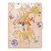 Gift notebook, A6, 100 sheets, a colored block, with a curly knife on a magnet, "anime", mix