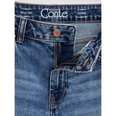 Jeans straight women's Conte Elegant, size XS, color Washed Blue-5