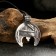 Amulet-cranes "Lunnitsa" No. 26, tin