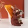 Decor "Squirrel with a mushroom, in the tail rye" 28x17x29.5 cm