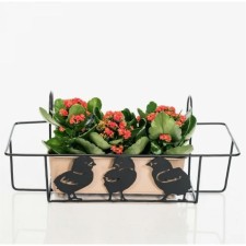 203-005 Подставка балконная 203-005 Цыплята 62х30х26 см