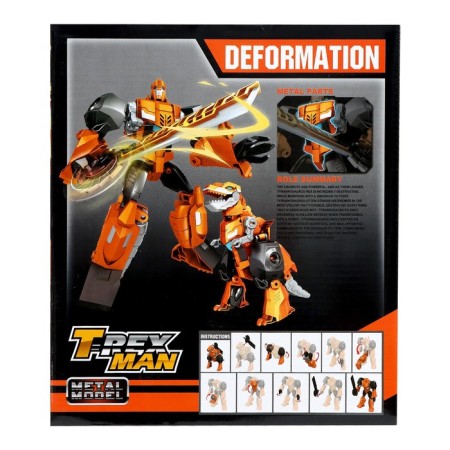 Dinobot robot, with metal elements, is transformed-9