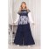 Women's tunic, size 54, blue color