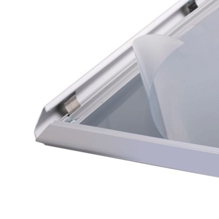 The frame for advertising and ads is wall, A2, 420 x 594 mm, an aluminum profile 32 mm-2