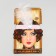 Carnival head bandage with a feather, white color