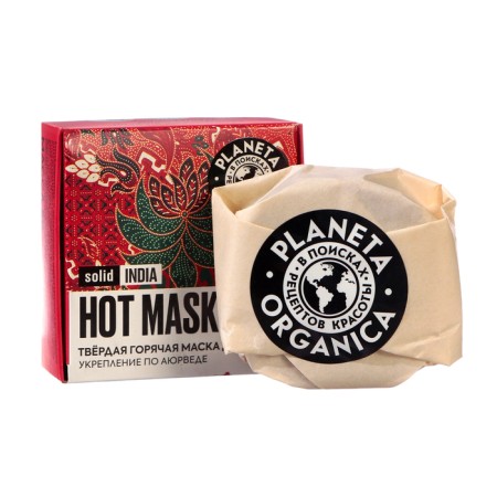Firm hot hair mask Planeta Organica "India", 50 g