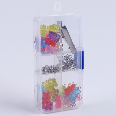 Set for creating jewelry "Marmalade Bears", 32 bears, chain, 3 clamps + accessories-6