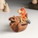 Piglite Polystone "Dragon on a Paradon boat" MIX 12x6.8x7.8 cm