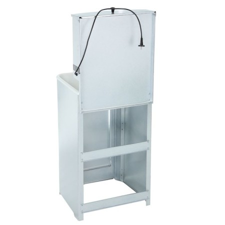 Washbone tundra, with AVN, plastic sink, 1250 watts, 17 l, white gold-3
