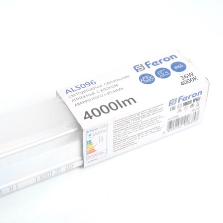 LED LED LED Feron AL5096, IP65, LED, 36 W, 1200x55x60 mm, white color-7