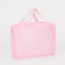 Lightning cosmetic bag, pink color