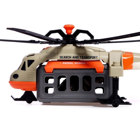 The Dino helicopter, 1:16, with a dinosaur, light and sound effects-8