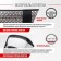 SkyWay, Crystal-1 m, black eco-leather brawl, silver rhinestones