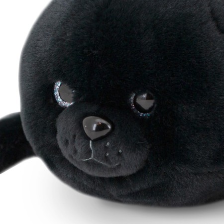 Soft toy "sea cat", black color, 50 cm-2