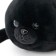 Soft toy "sea cat", black color, 50 cm