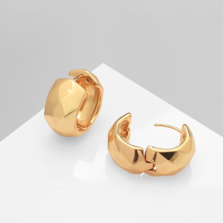 Earrings “Chord” Ornament, Color Gold-3