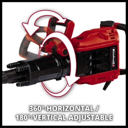 Jumping hammer Einhell TE-DH 50, 1700 W, SDS-HEX 30 mm, 50 J, 1800 beats/min, case, 4 m-1