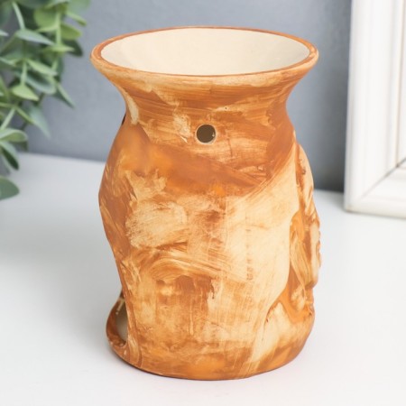 Aroma lamp ceramics "Satisfied Hothee" mix 9.5x9.5x12 cm-3