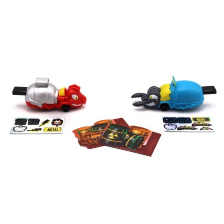 Set of game Bugs Racings "Race beetles. Beetle and ant "with two cars-4