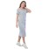 Female dress, size 44, gray-gray color